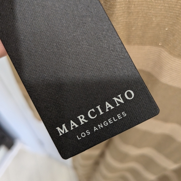 New gold Marciano maxi dress - Picture 5 of 8